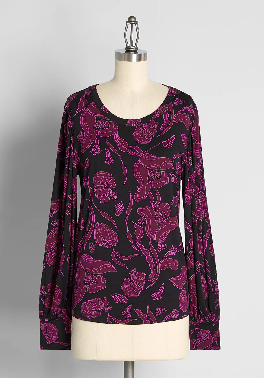 Beyond Basic Long Sleeve Top - Olabens