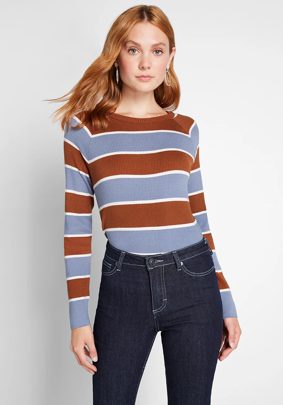 Casual Crush Ribbed Pullover Sweater - Olabens