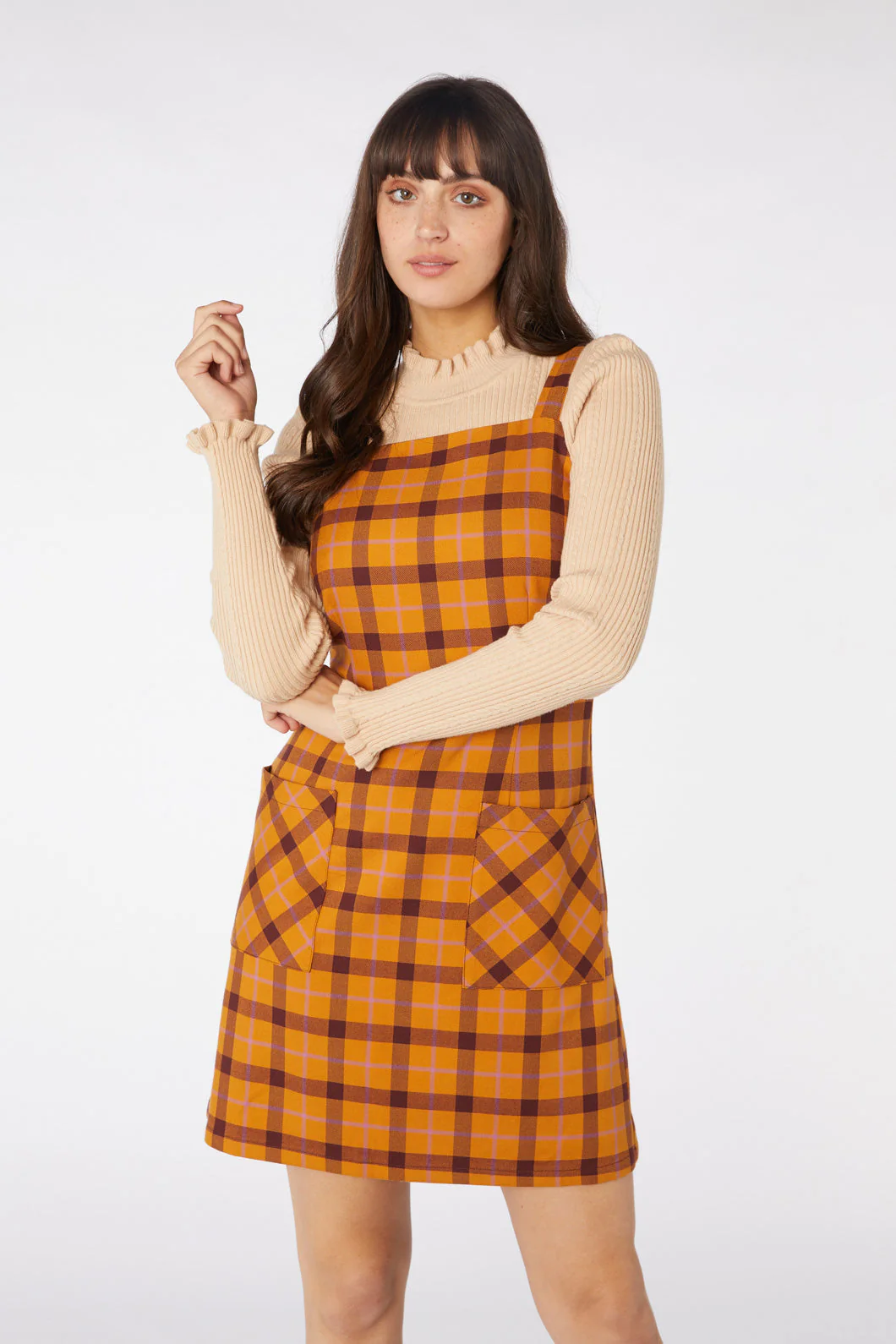 Claudia Check Pinny - Olabens