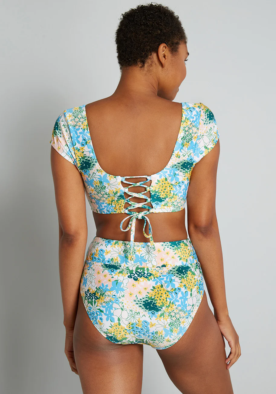 The Amari Crop Bikini Top - Olabens