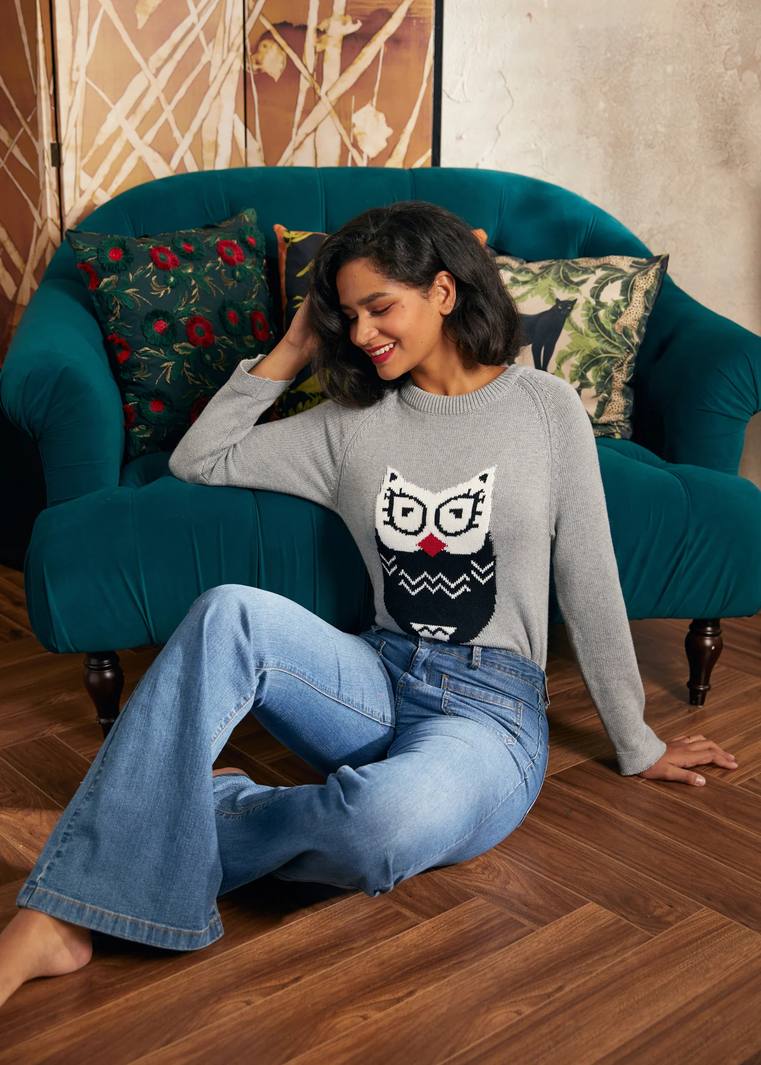 Full of Nostalgia Crewneck Pullover - Olabens