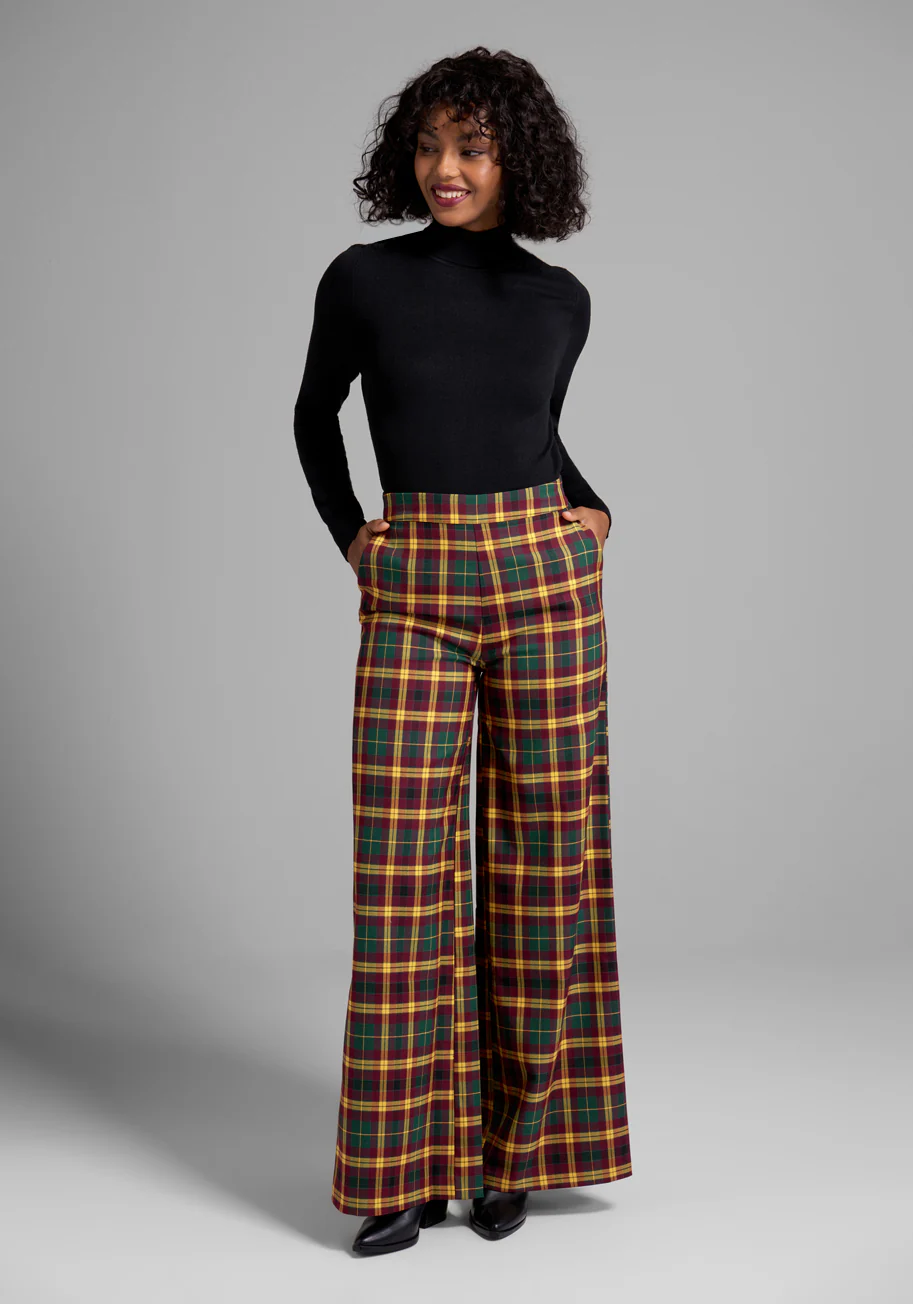 My Seventies Moment Flare Pants - Olabens