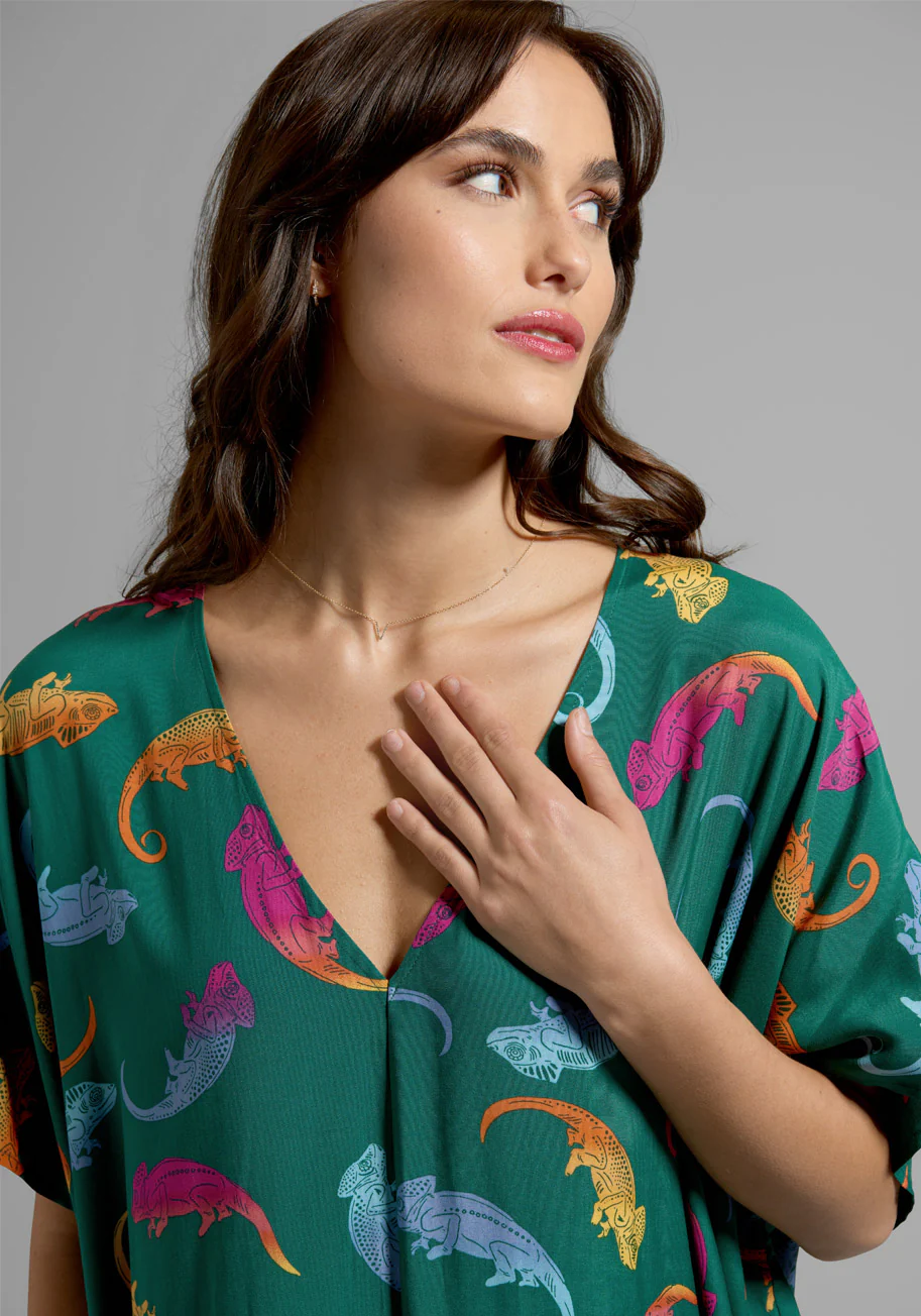 My Chillest Thrill Kaftan Dress - Olabens