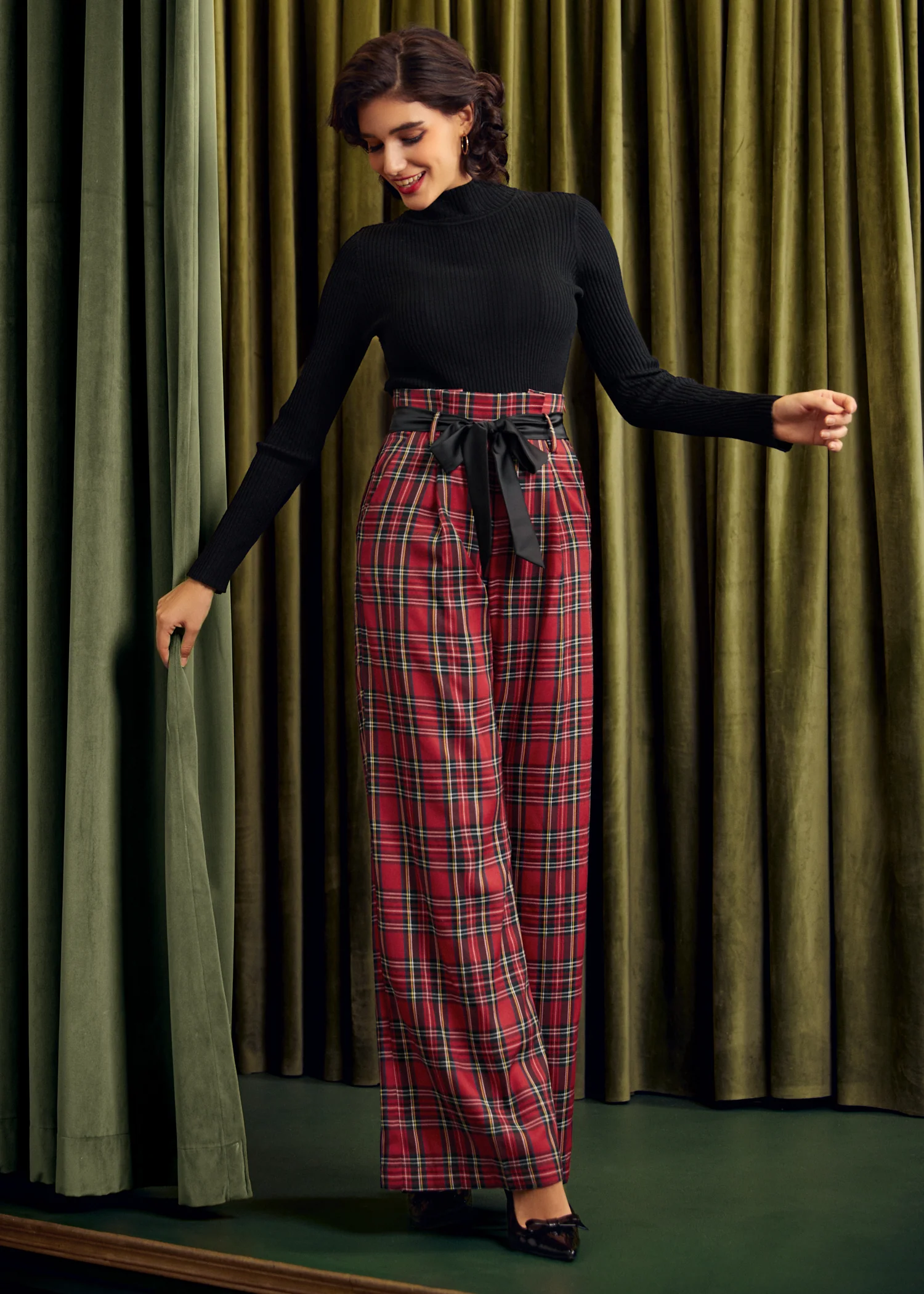 Cider, Spice & Everything Nice Wide Leg Pants - Olabens