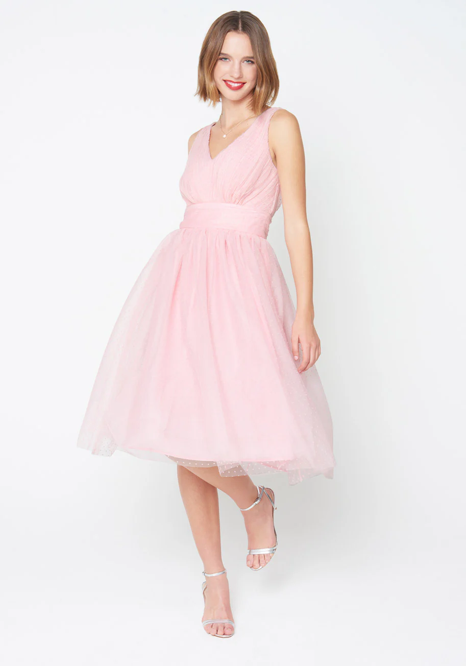 Romantic Memories Fit And Flare Dress - Olabens