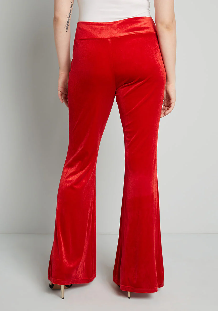 Loving The Luxe Life Wide-Leg Pants - Olabens