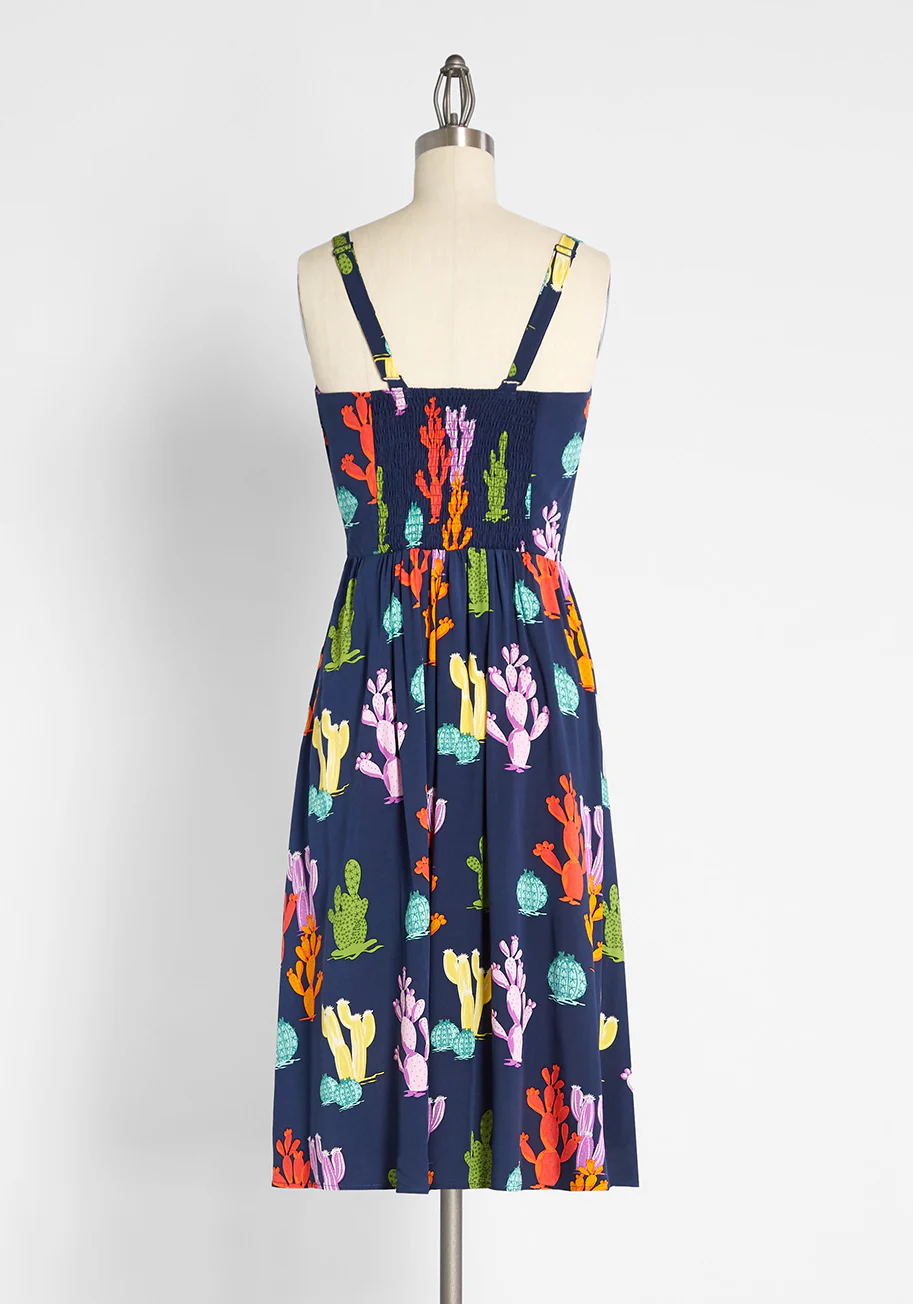 Isnyt x Collectif Cactus Makes Perfect Dress - Olabens