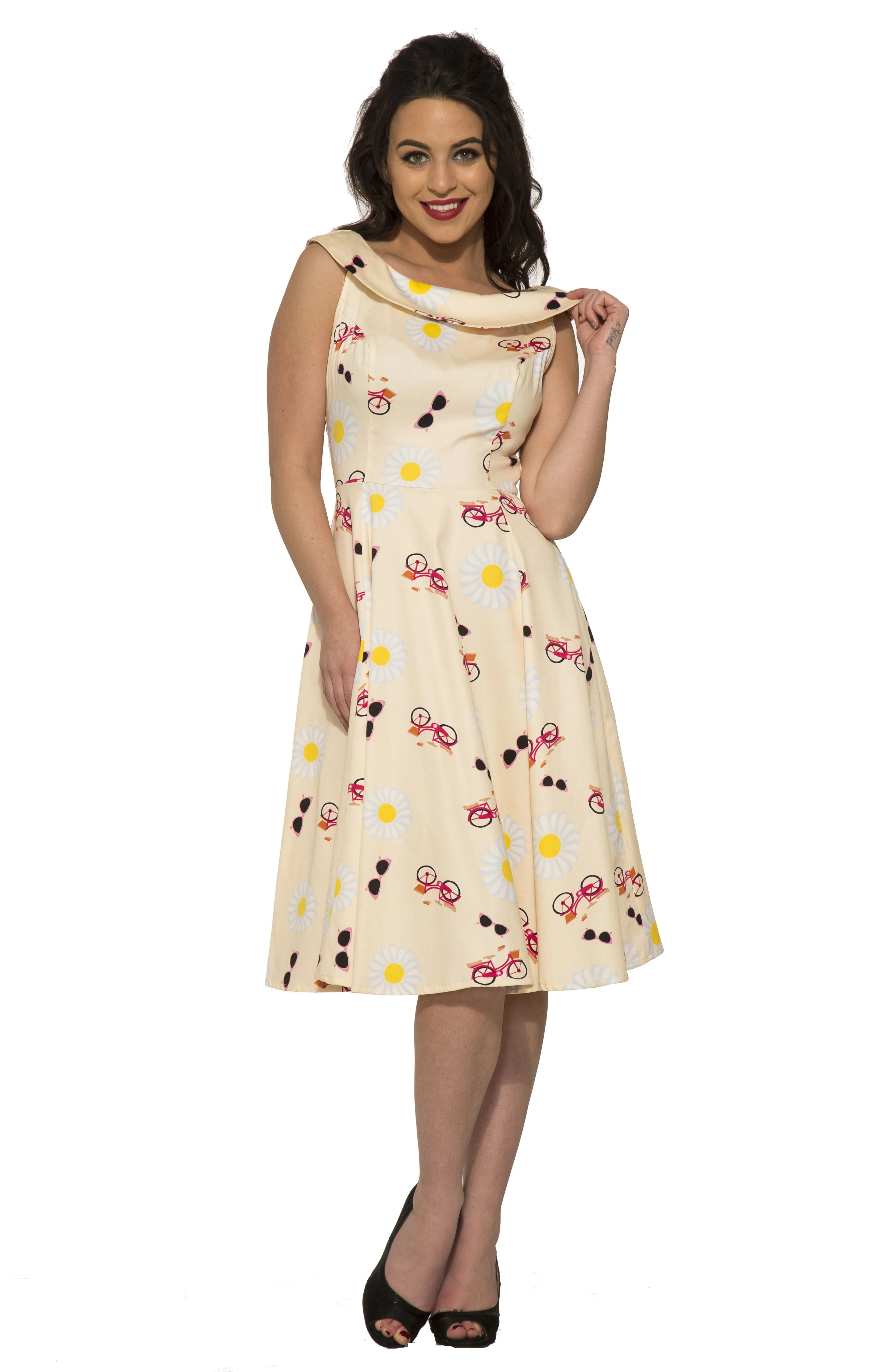 Sunnyside Lane Swing Dress - Olabens