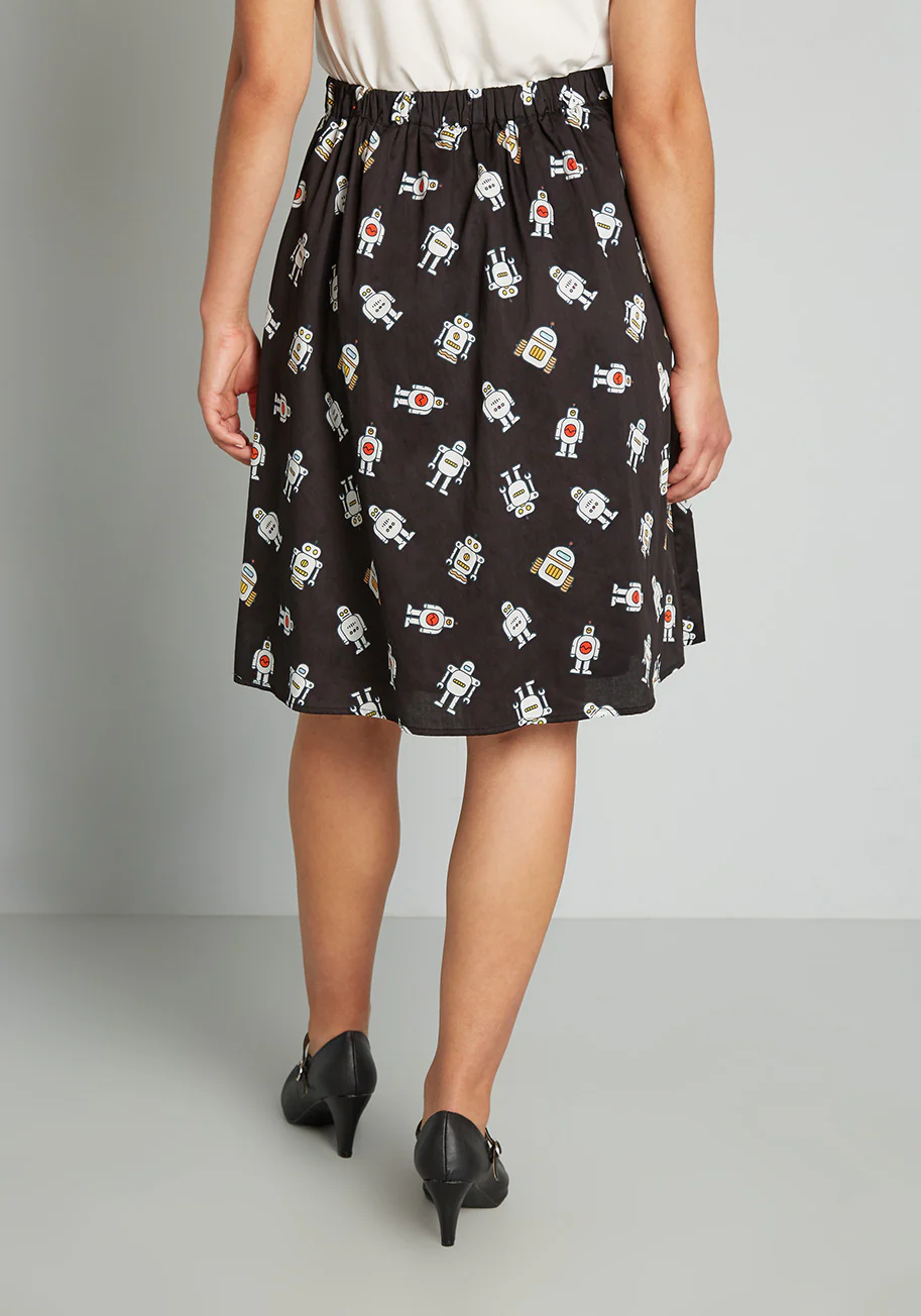 More Than Charming Cotton Skirt - Olabens