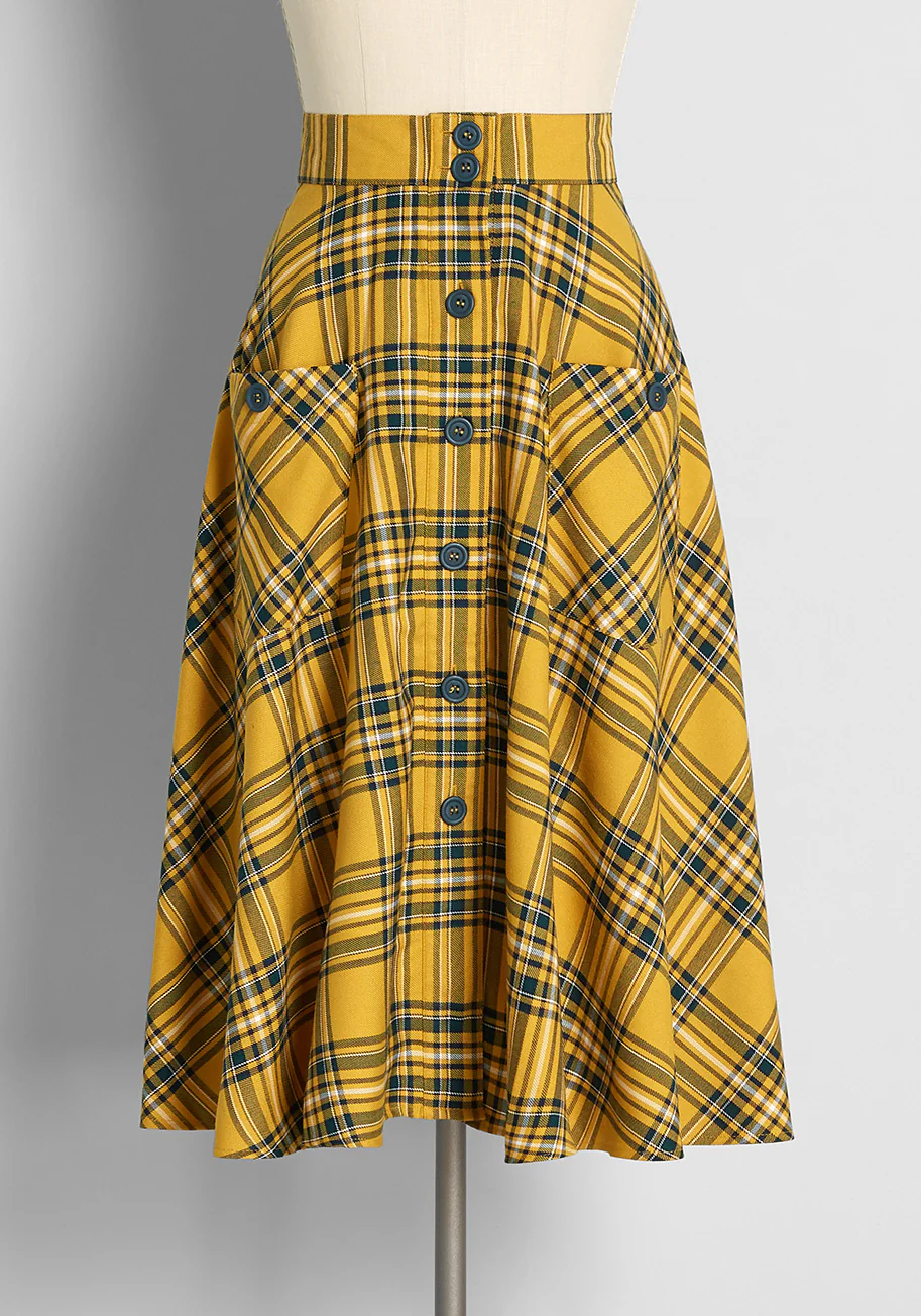 Befitting Brilliance Midi Skirt - Olabens