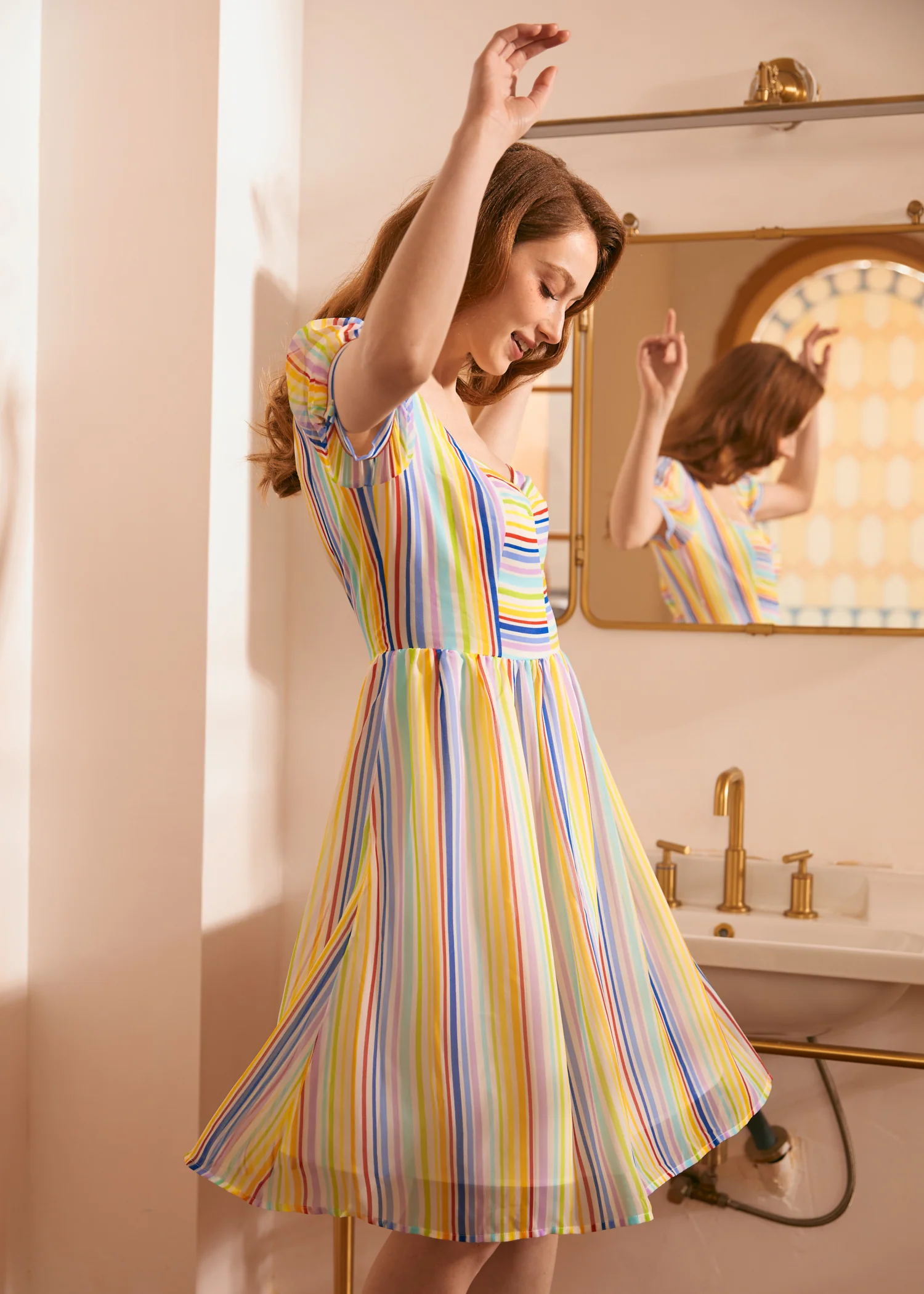 Love Charm Fit and Flare Dress - Olabens