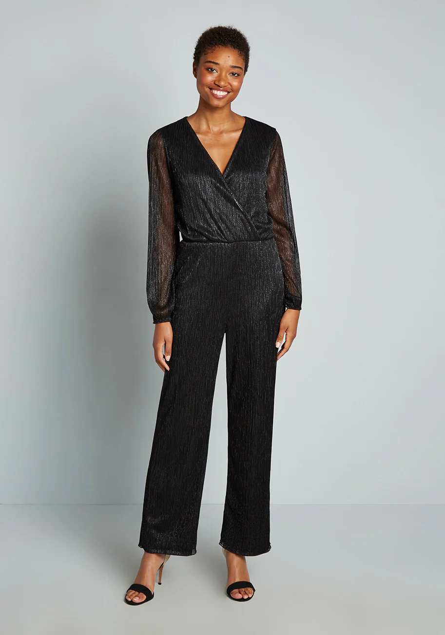 Shimmering and Svelte Jumpsuit - Olabens