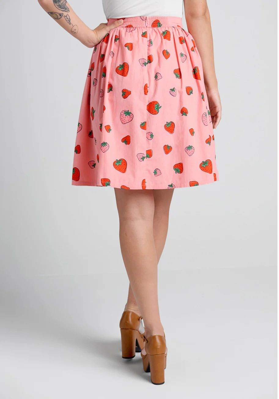 More Than Charming Cotton Skirt - Olabens