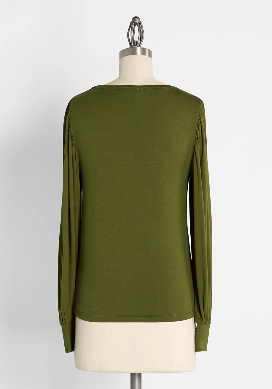 Beyond Basic Long Sleeve Top - Olabens