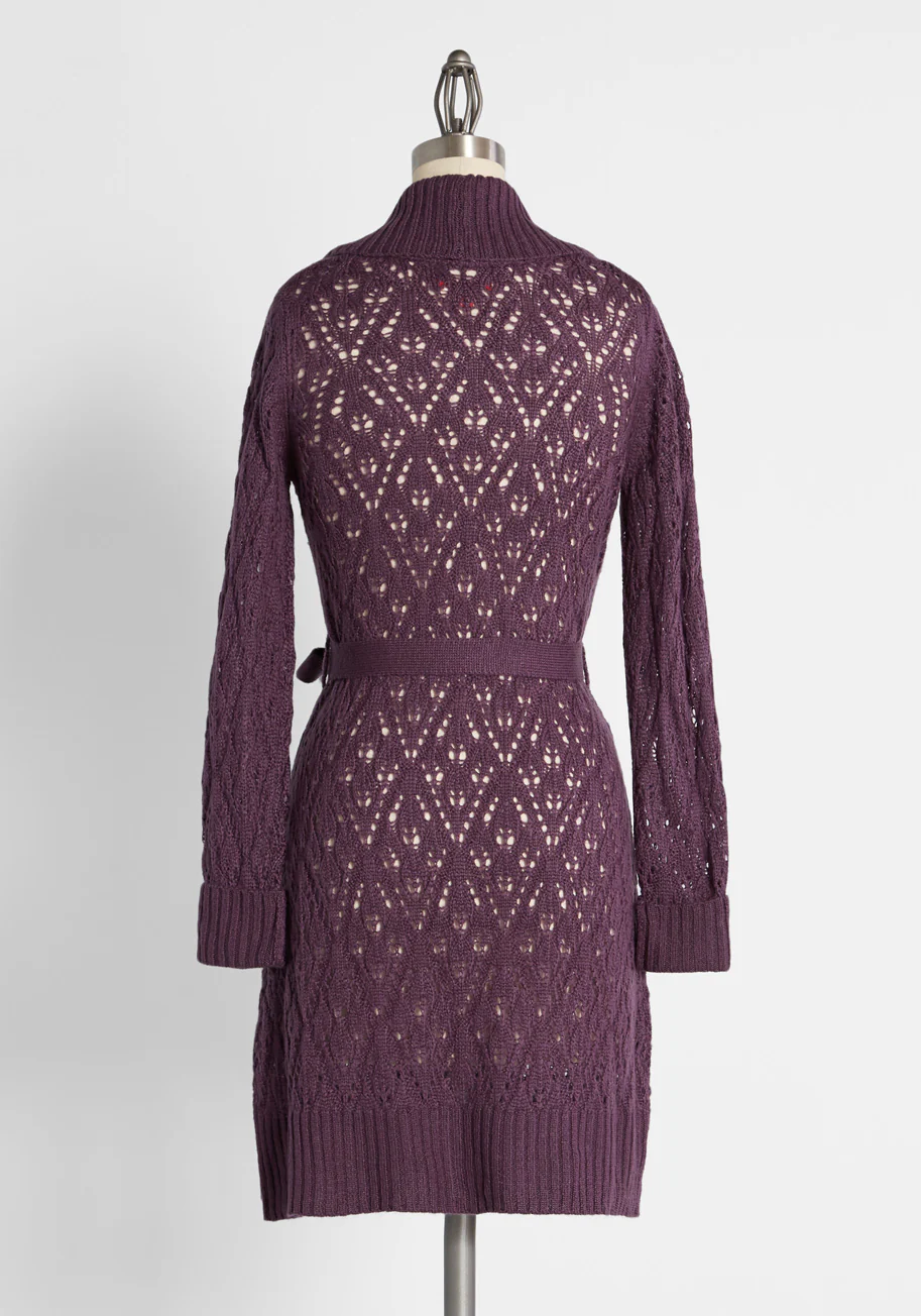 Bursting Berry Cardigan - Olabens