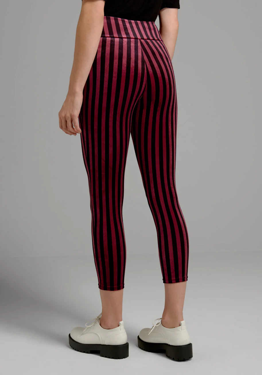 Dark Mystique Velvet Leggings - Olabens