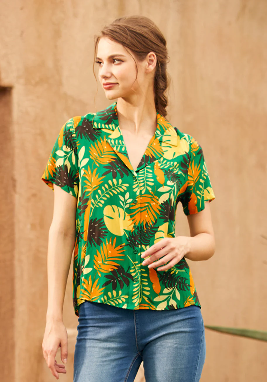 Call It A Classic Camp Collar Shirt - Olabens