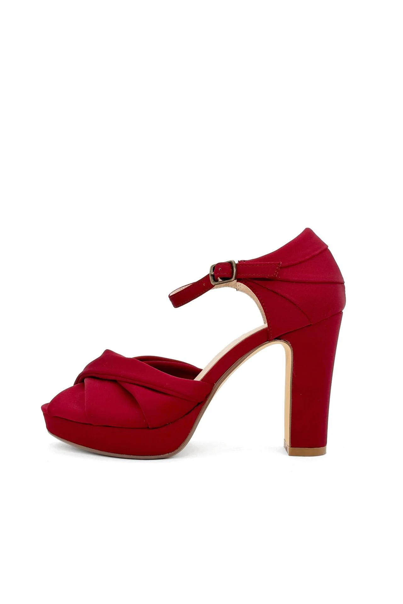 Gloria Satin Heels - Olabens