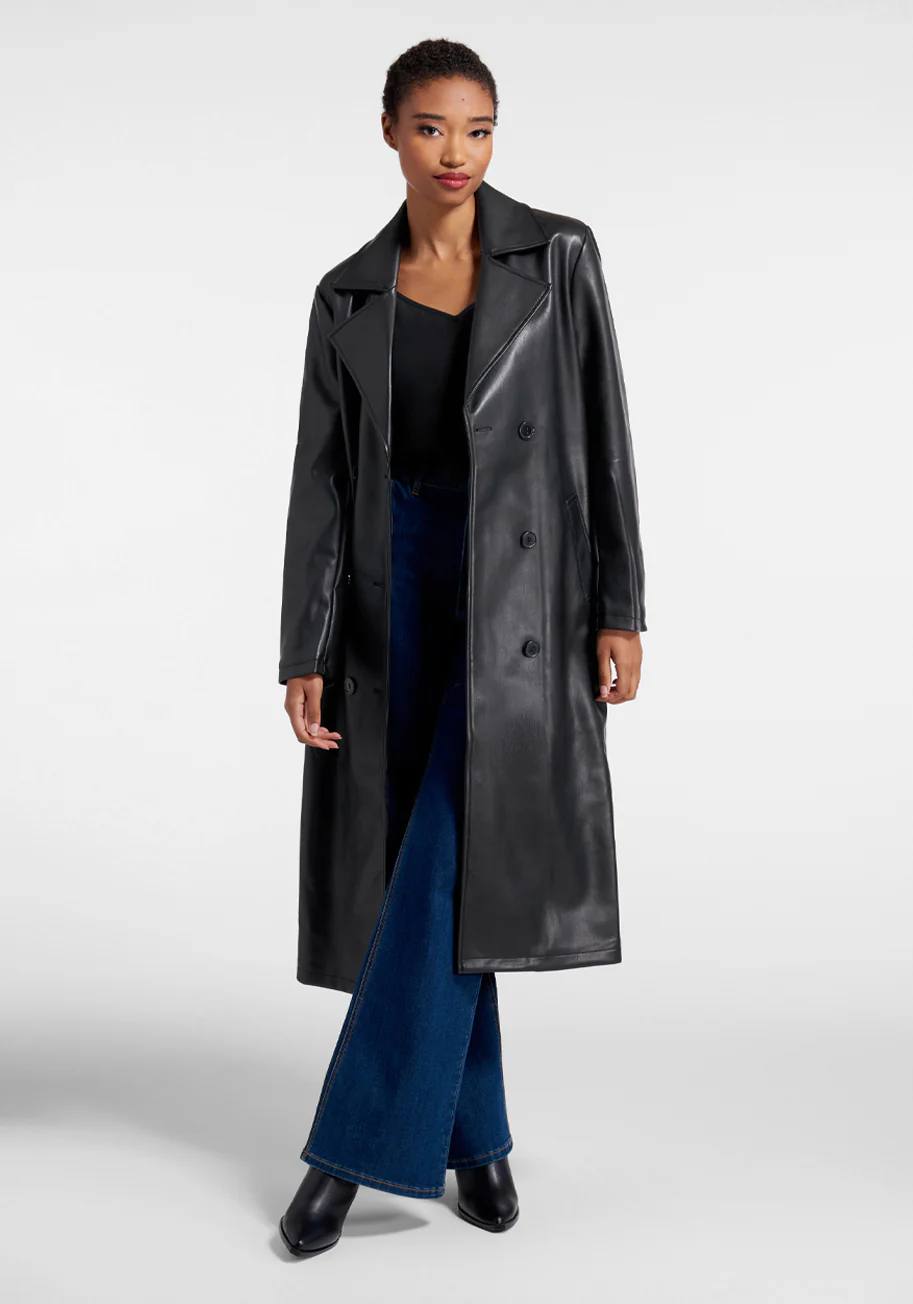 Out From The Shadows Trench Coat - Olabens