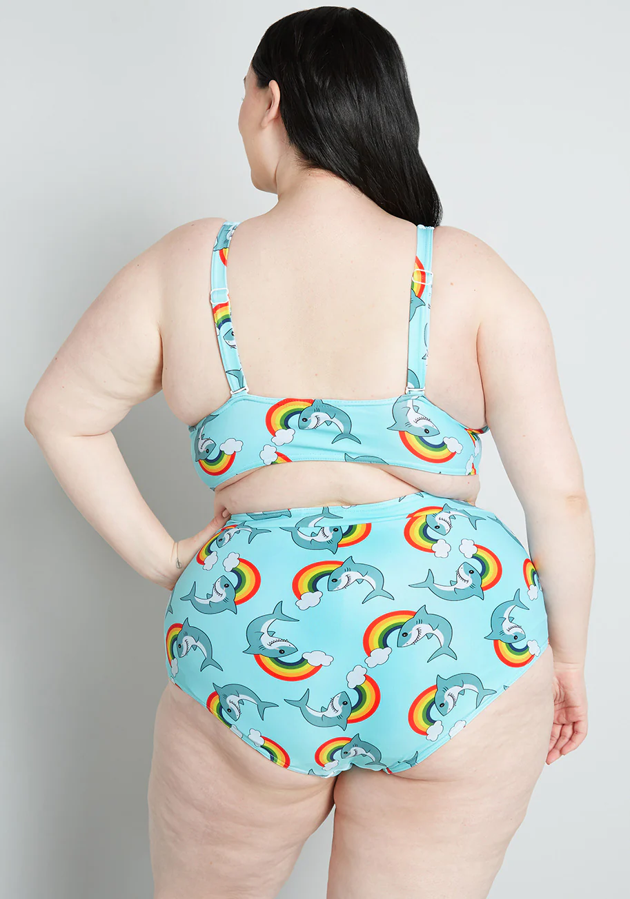 Isnyt x Collectif The Sara High-Waisted Bikini Bottom - Olabens