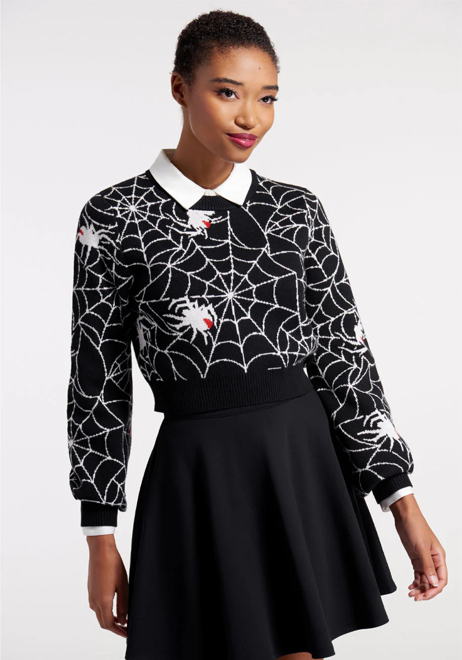 Black Widow Maker Sweater - Olabens