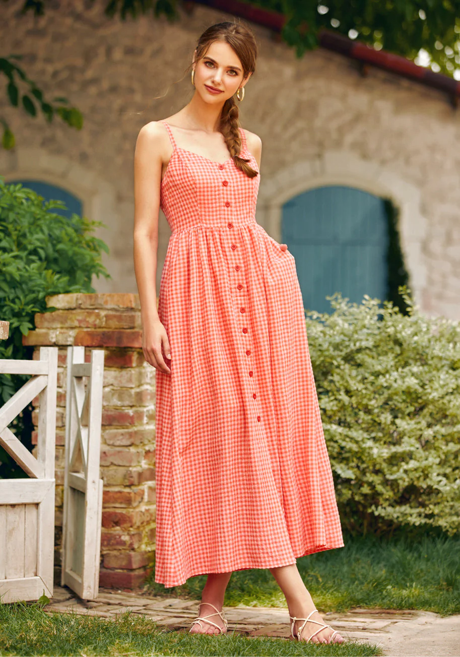 Quite Clearly Charismatic Midi Dress - Olabens