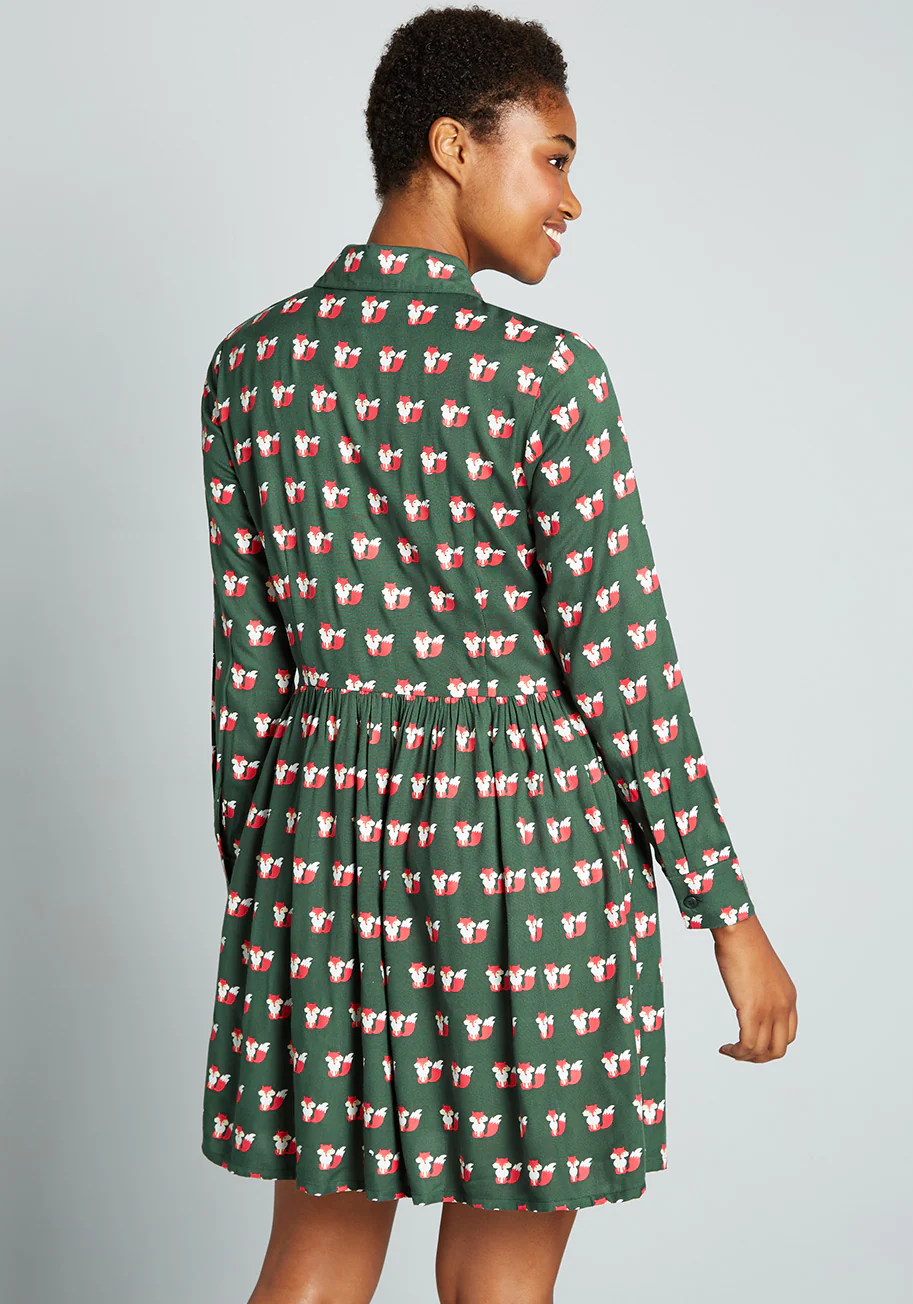 Proportions For Foxes Shirt Dress - Olabens