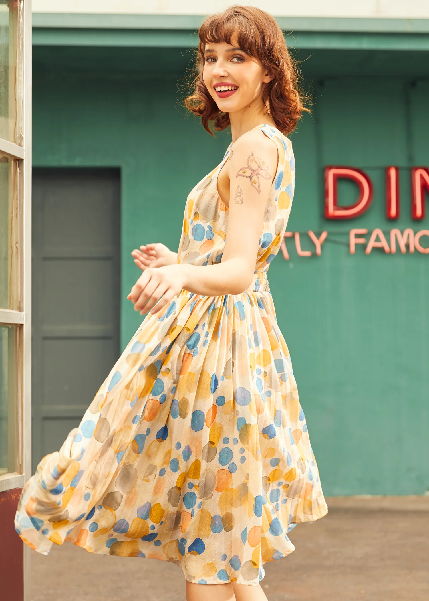 The Soda Pop Stroll Dress - Olabens