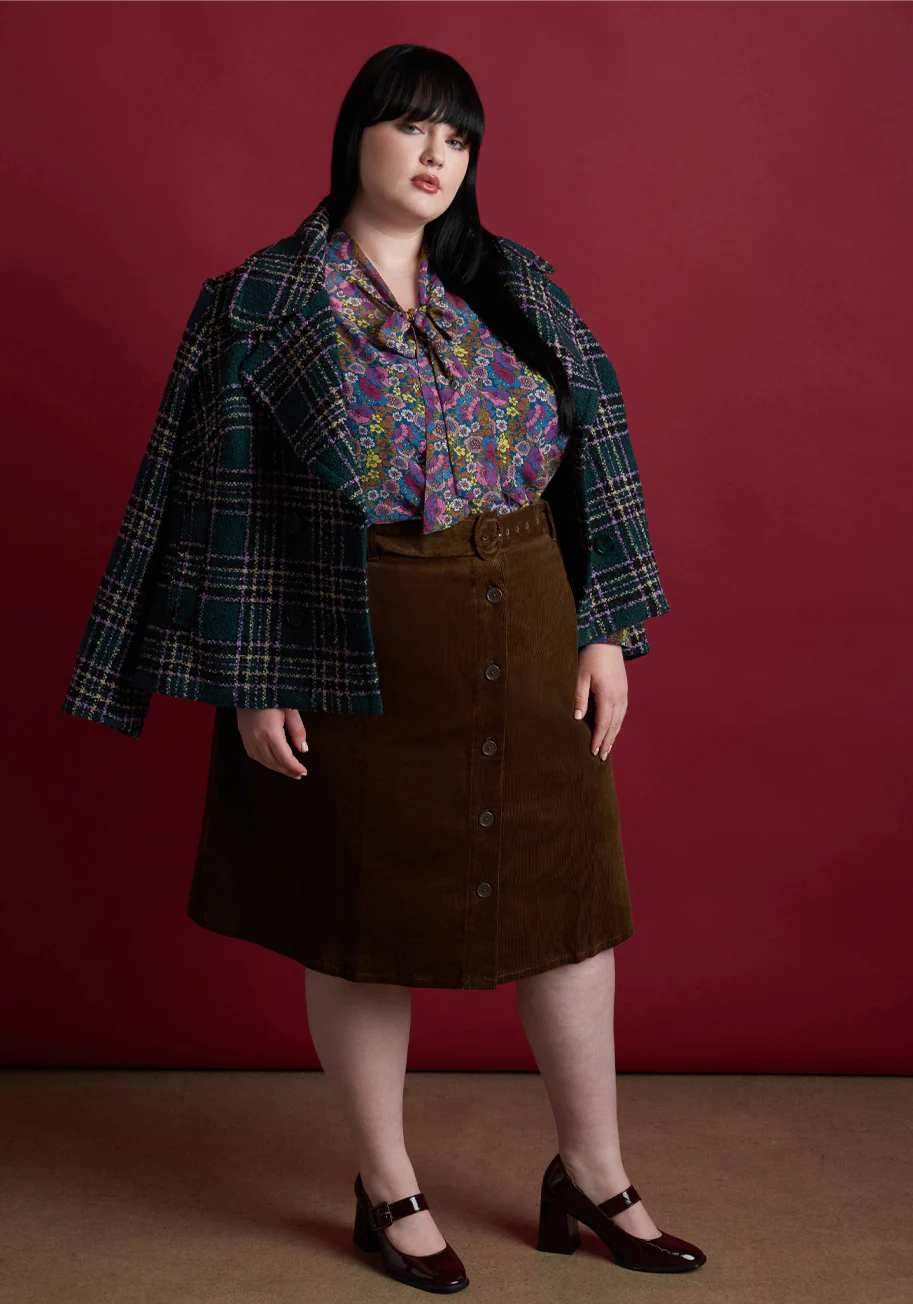 She's A Mystery Novel Tie-Neck Blouse - Olabens