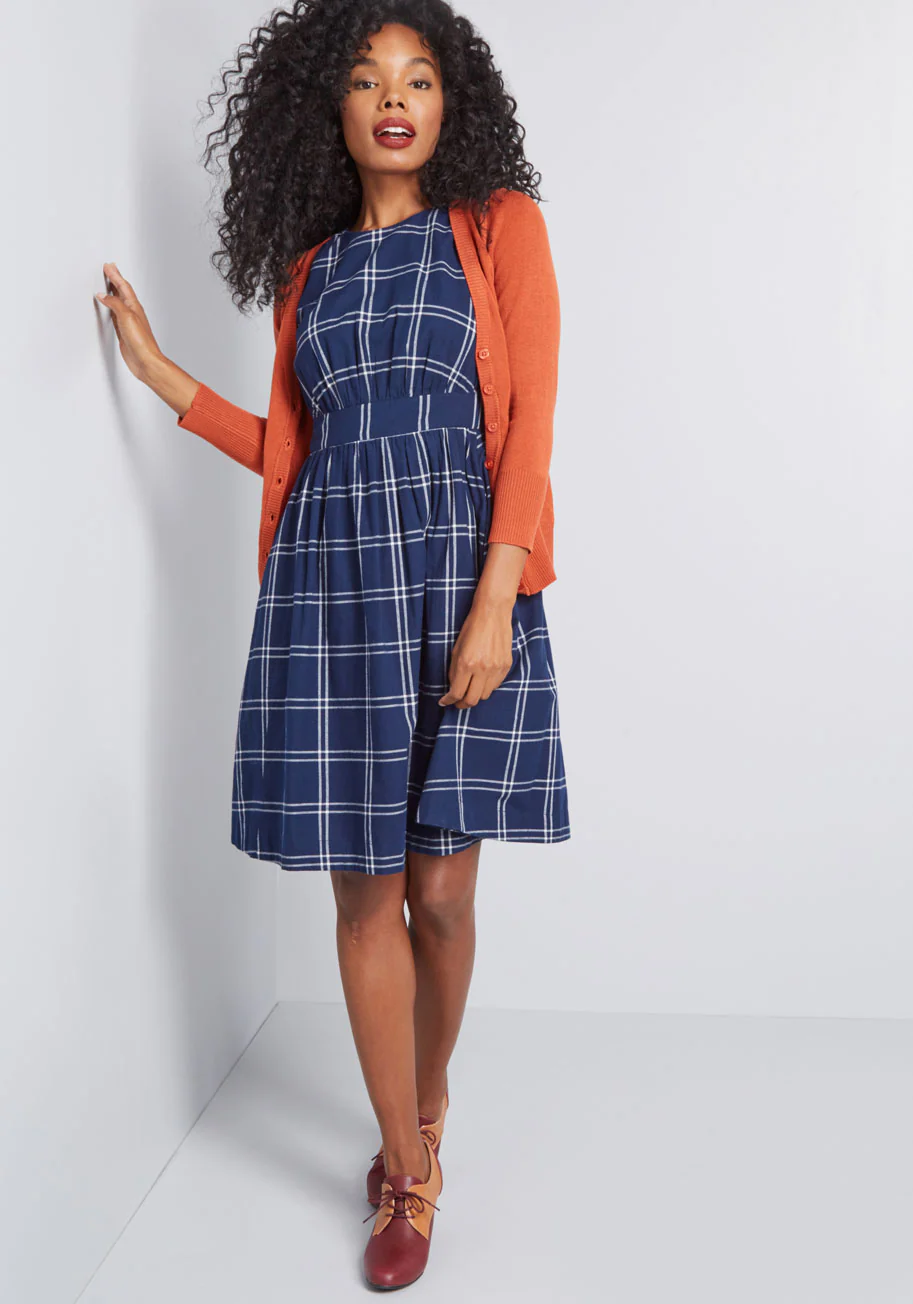 Too Much Fun A-Line Dress - Olabens