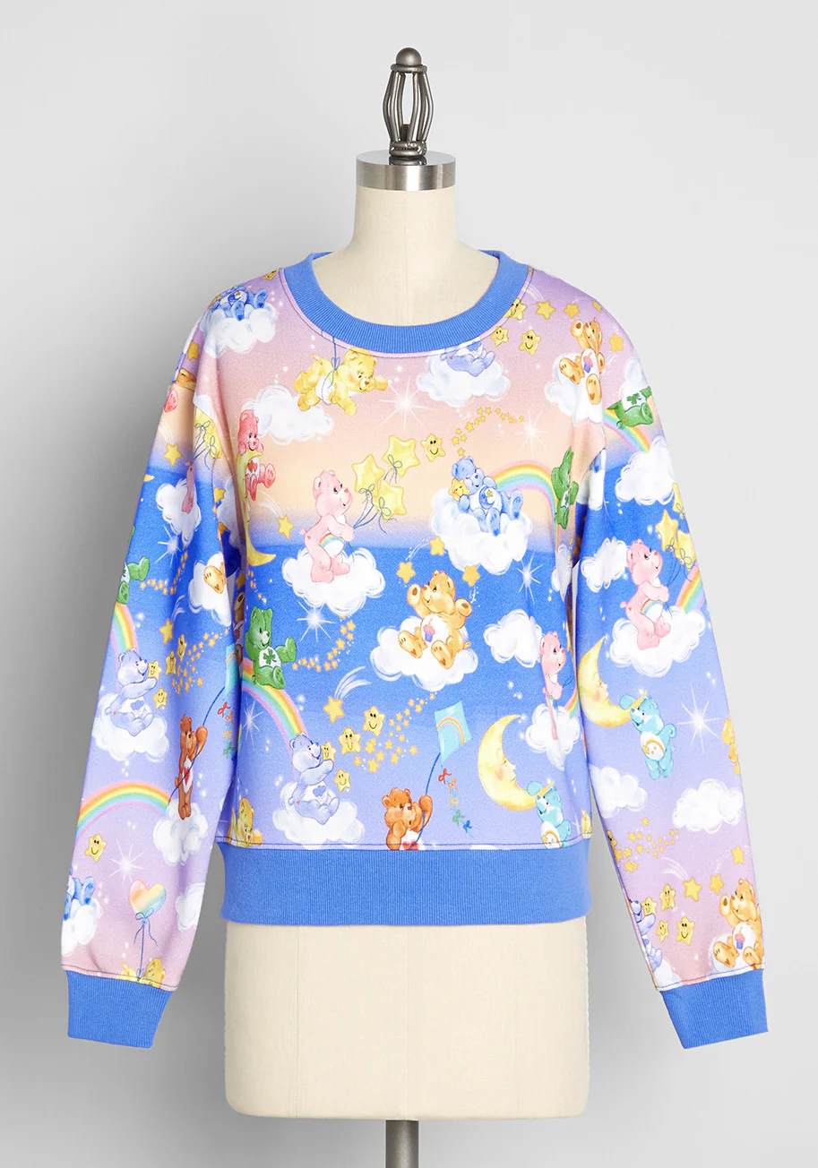 Isnyt X Care Bears Sprinkles Of Starlight Sweatshirt - Olabens