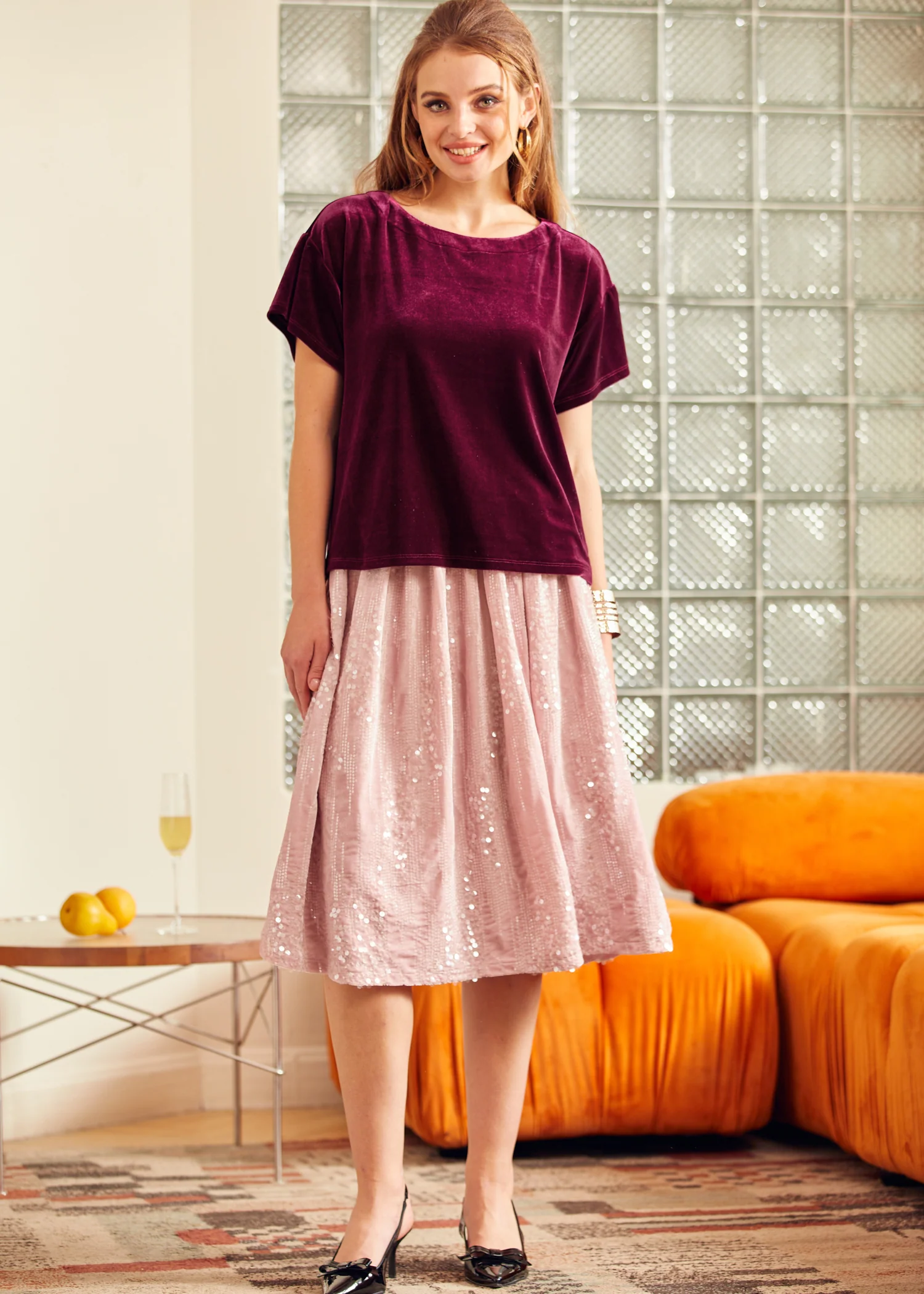 Past Perfections Boatneck Tunic Top - Olabens