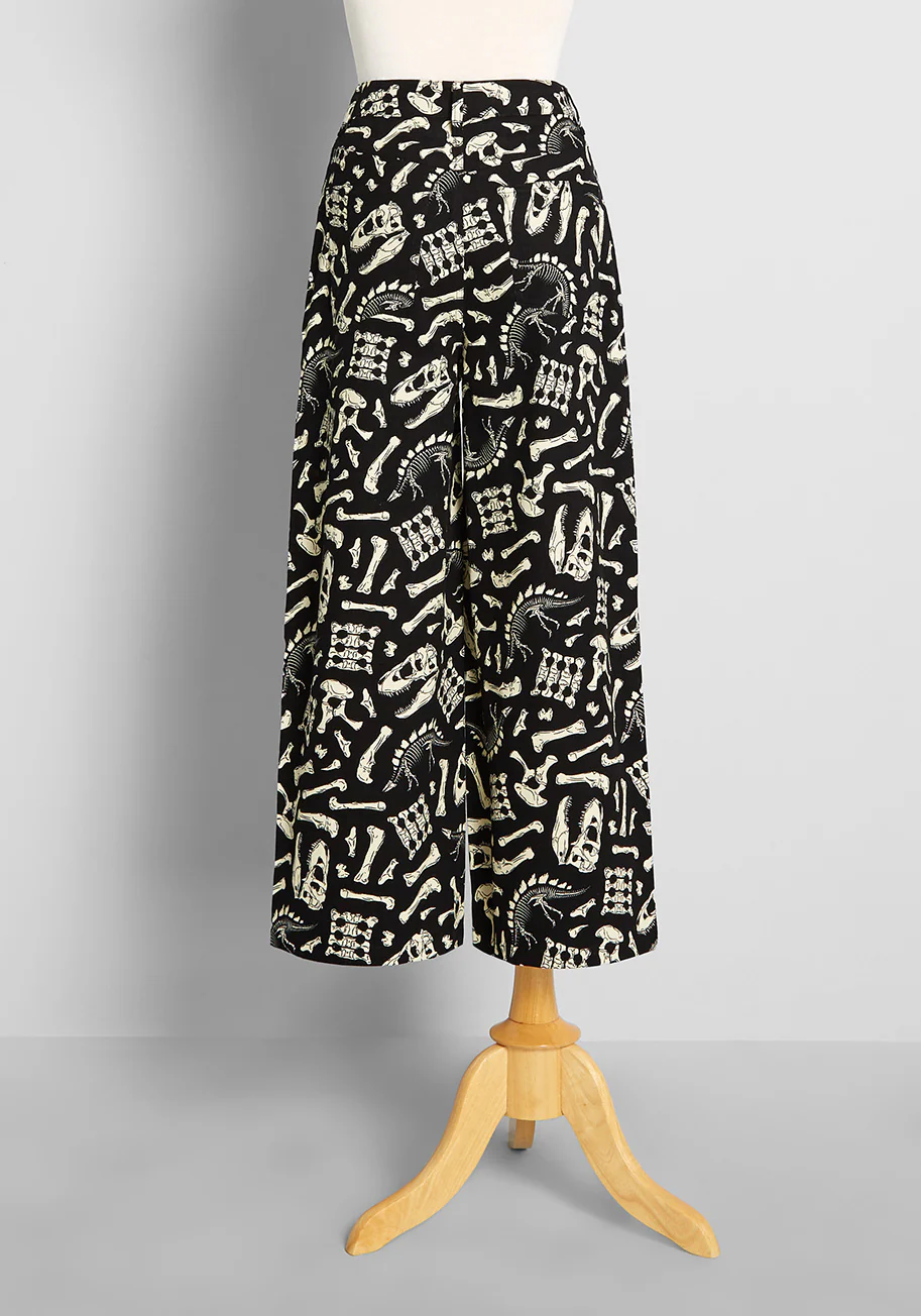 Anything Is Foss-ible Wide-Leg Pants - Olabens