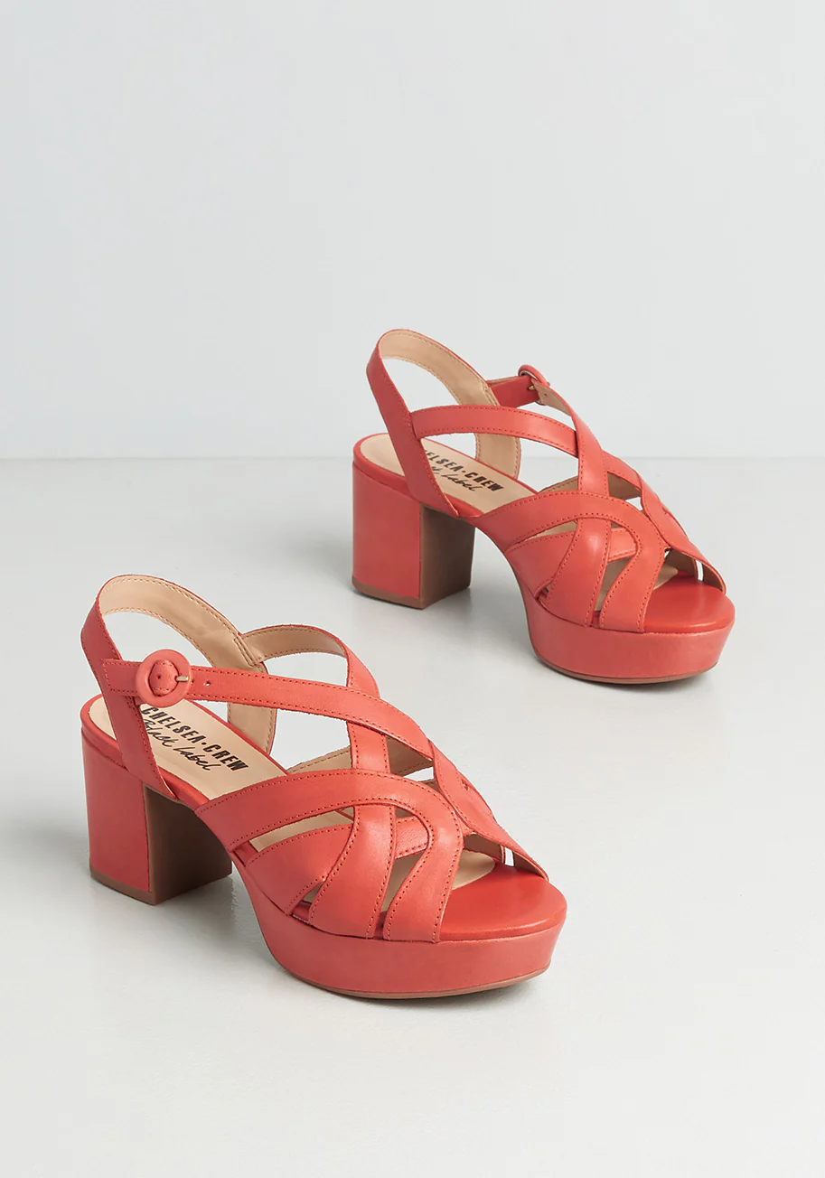 Through the Motions Platform Heel - Olabens