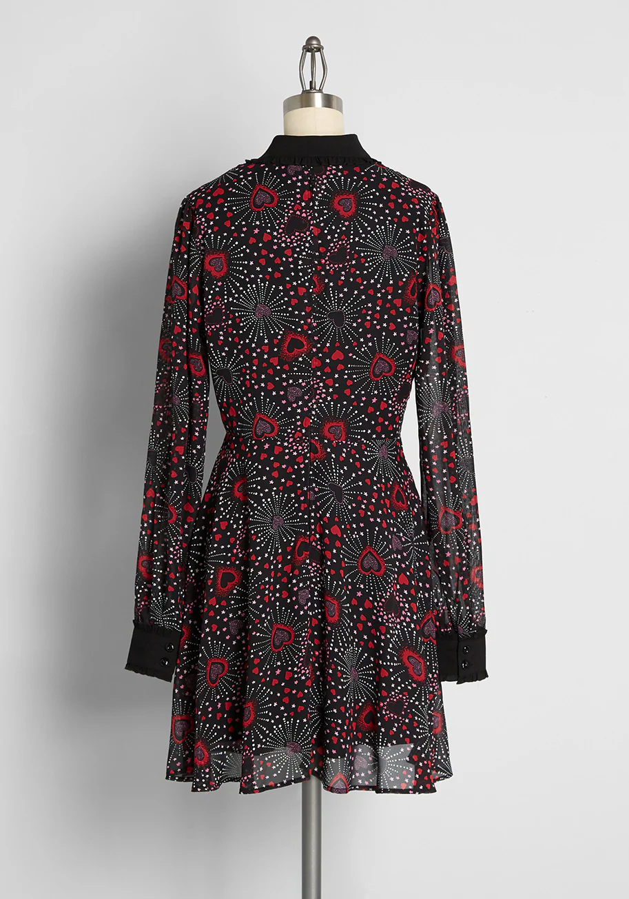 Explosion Of Love Mini Dress - Olabens