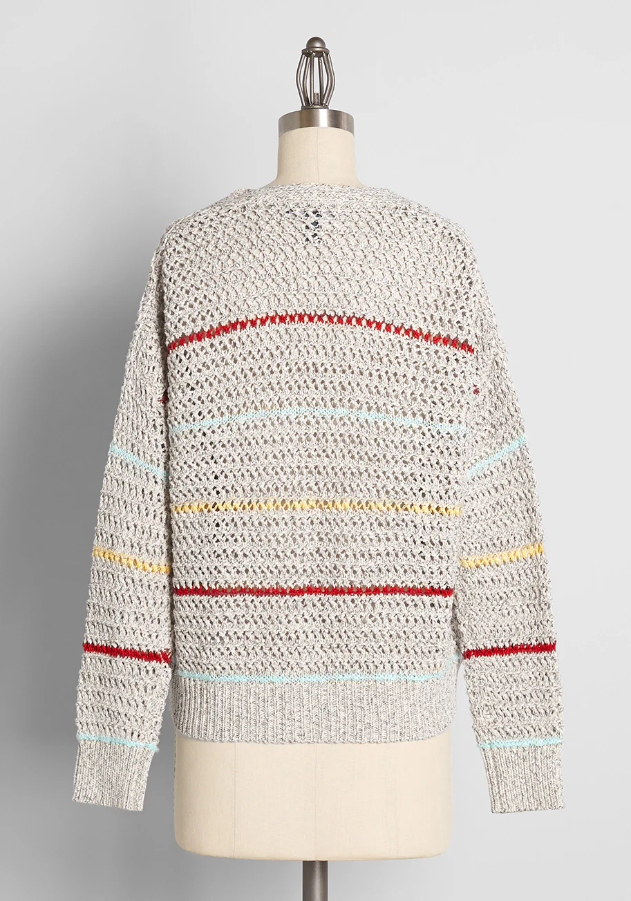 Times Around the Campfire Crochet Cardigan - Olabens