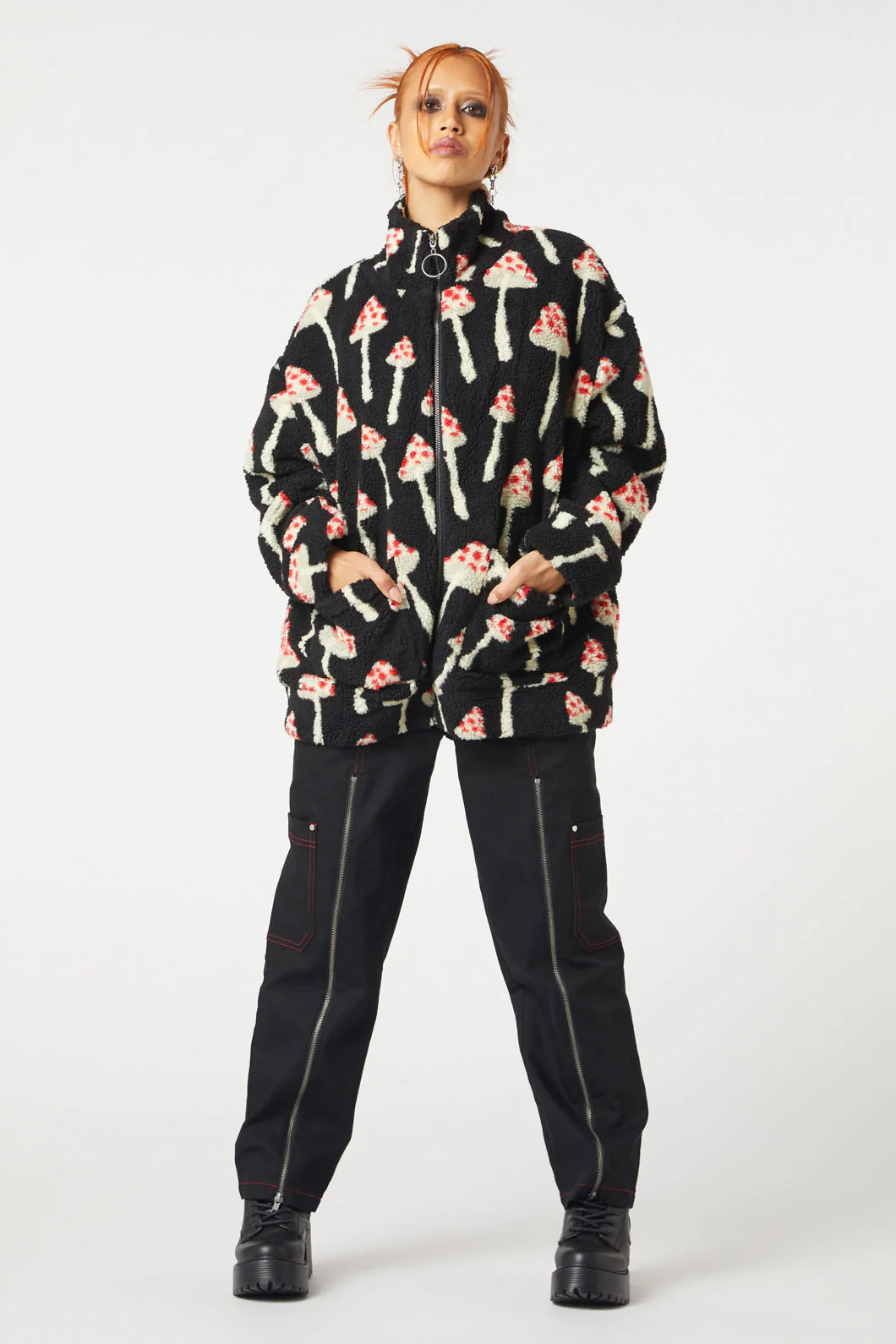 Shroom Cap Fleece Jacket - Olabens