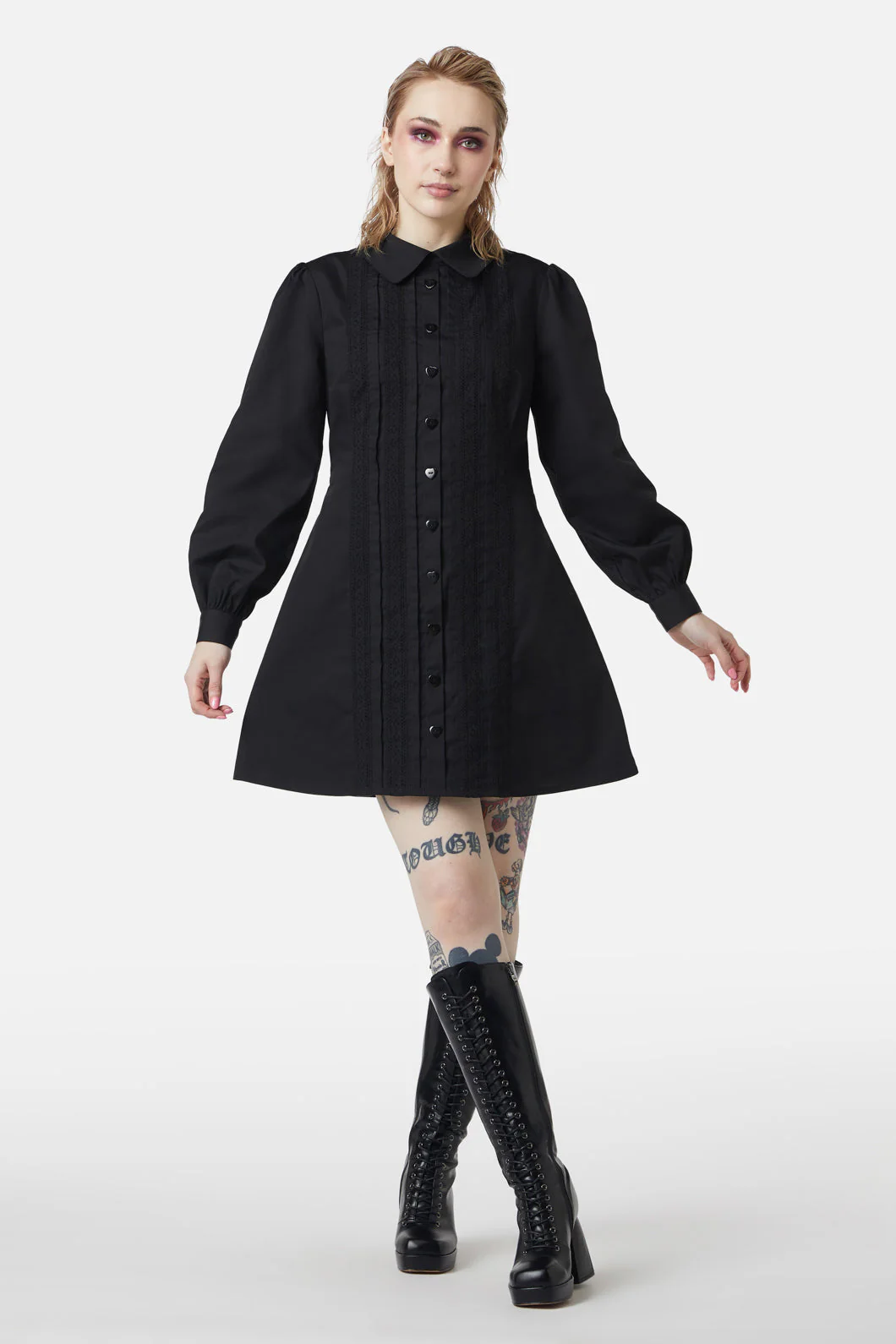 Ammabelles Collar Dress - Olabens