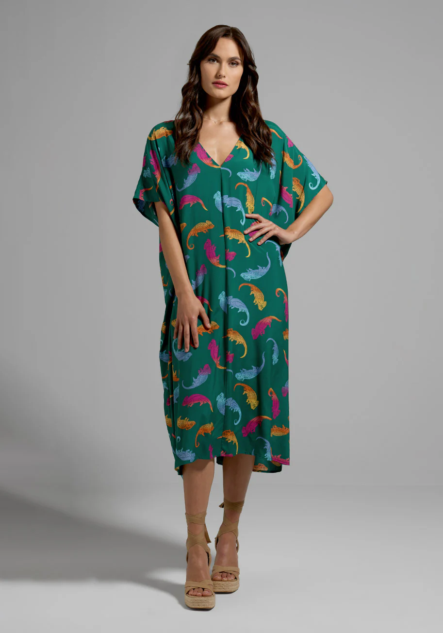My Chillest Thrill Kaftan Dress - Olabens