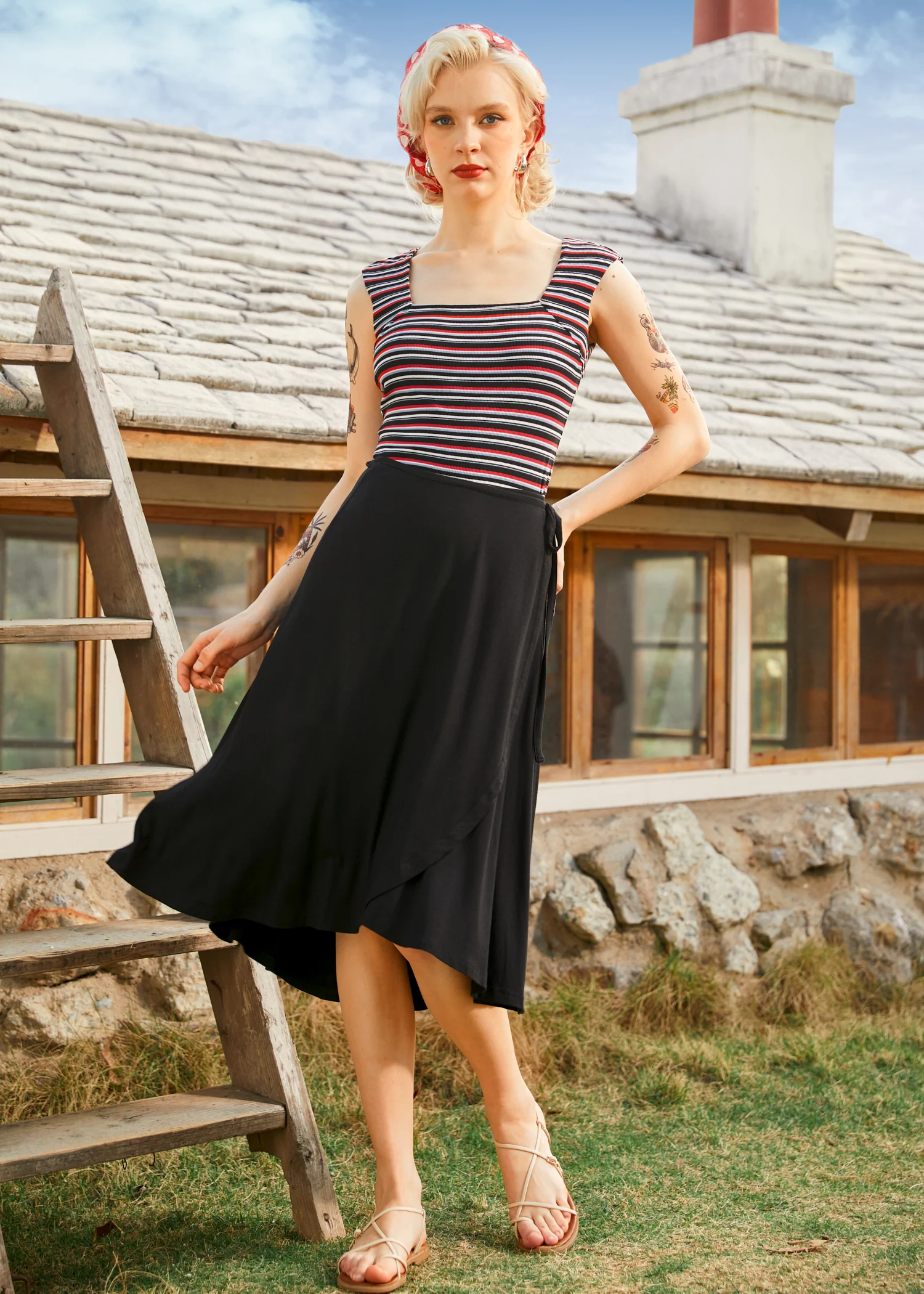 Pirouette Perfection Wrap Skirt - Olabens