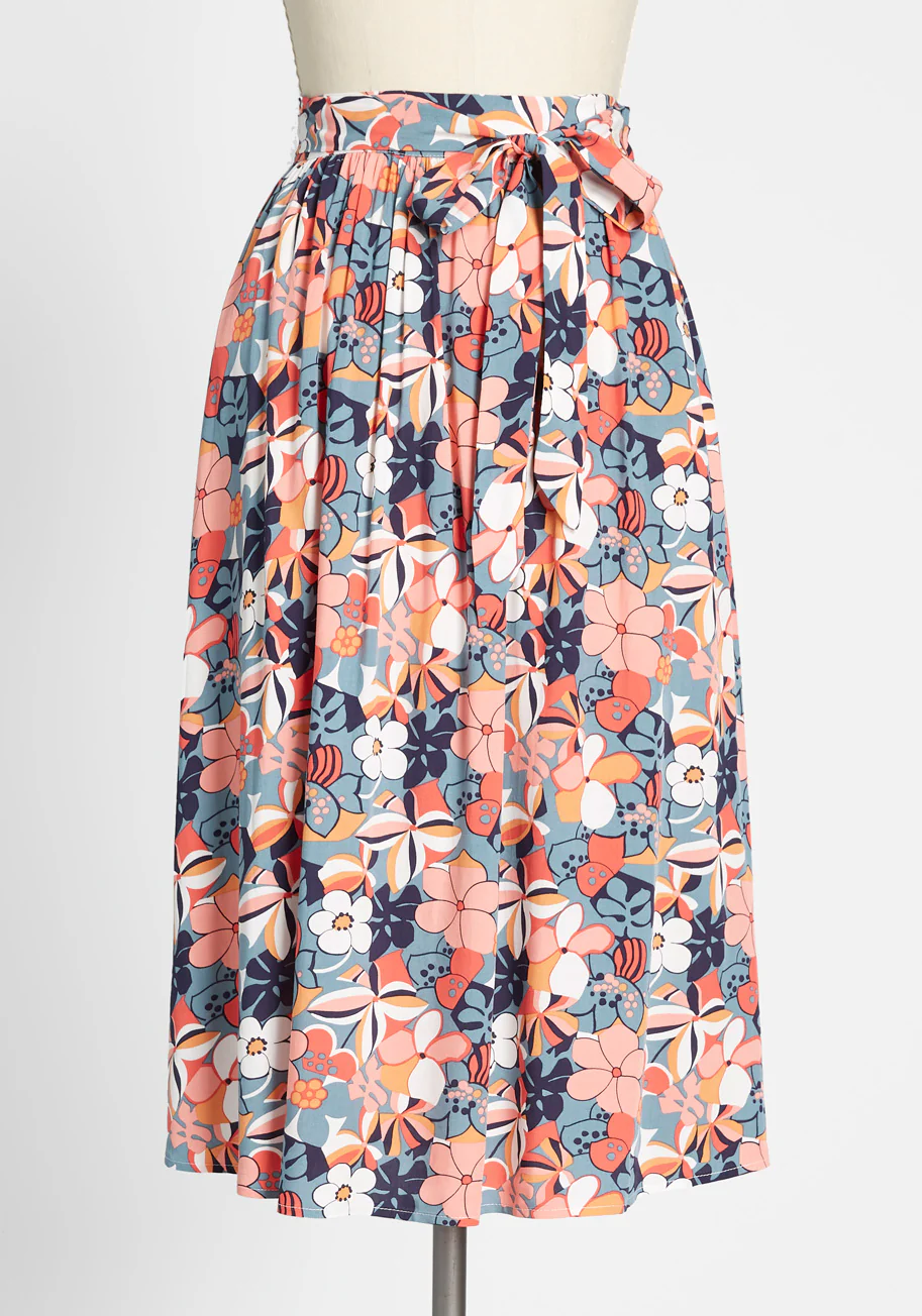 Stir Things Up Midi Skirt - Olabens