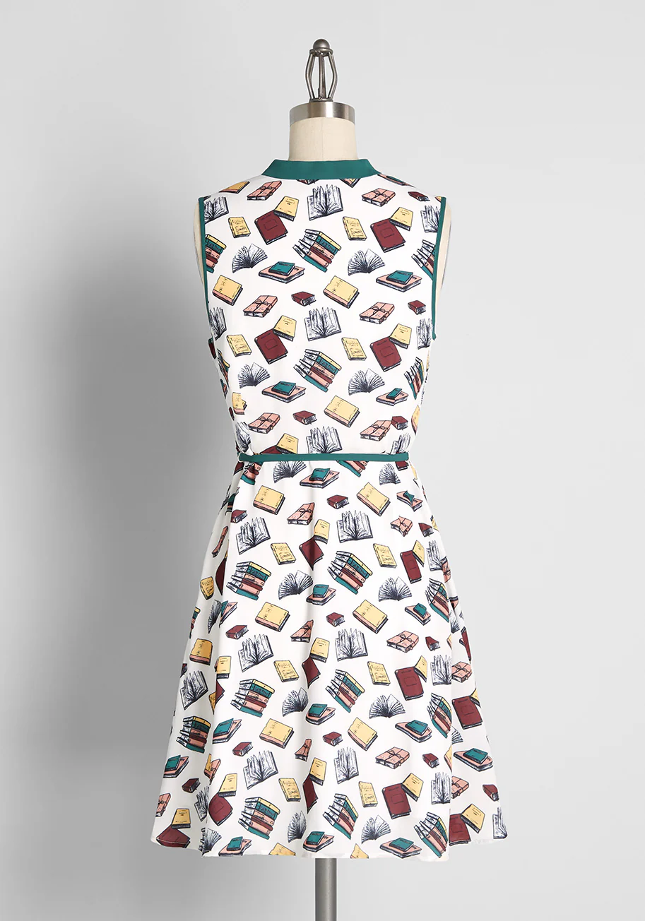 Field Questions A-Line Dress - Olabens