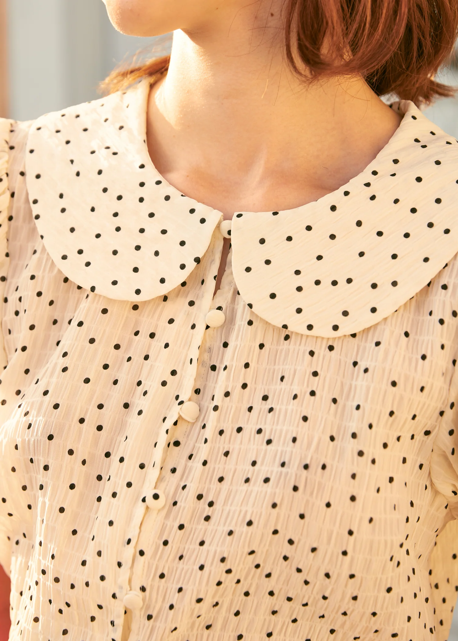 Prim & Peplum Blouse - Olabens