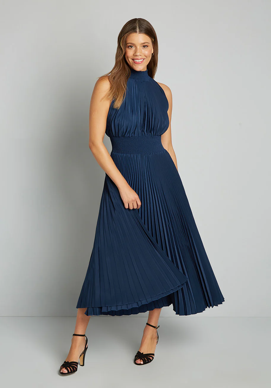 Halter My Perceptions Maxi Dress - Olabens