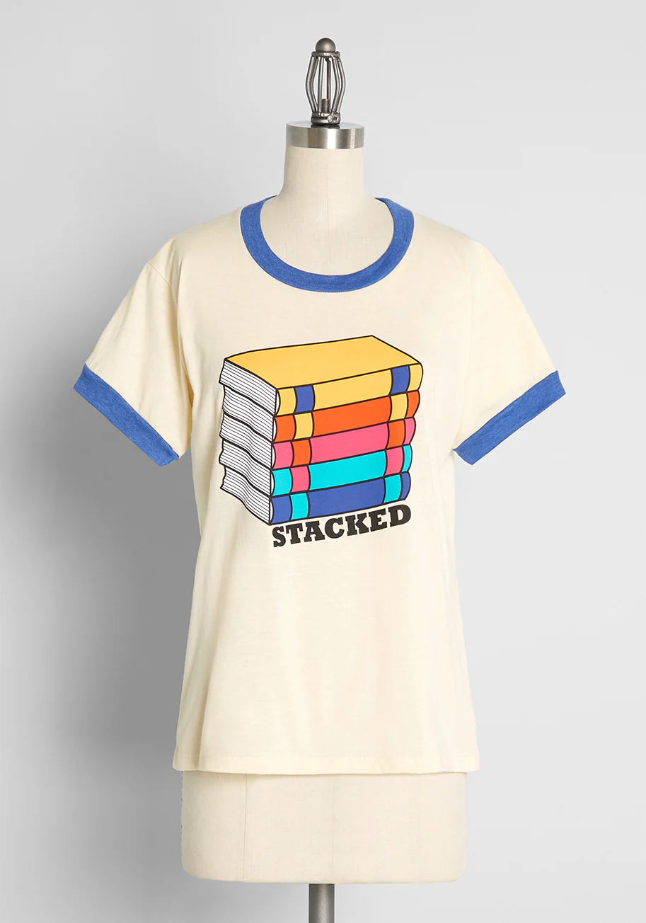 Isnyt x Camp Collection Stacked With Smarts Ringer Tee - Olabens