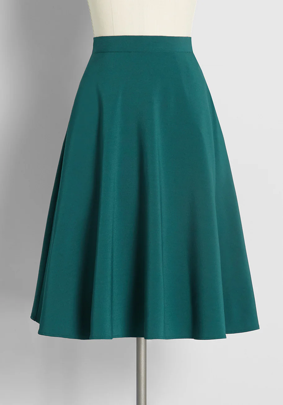 Just This Sway A-Line Skirt - Olabens