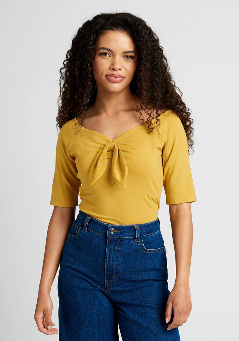 Centered and Serene Knit Top - Olabens