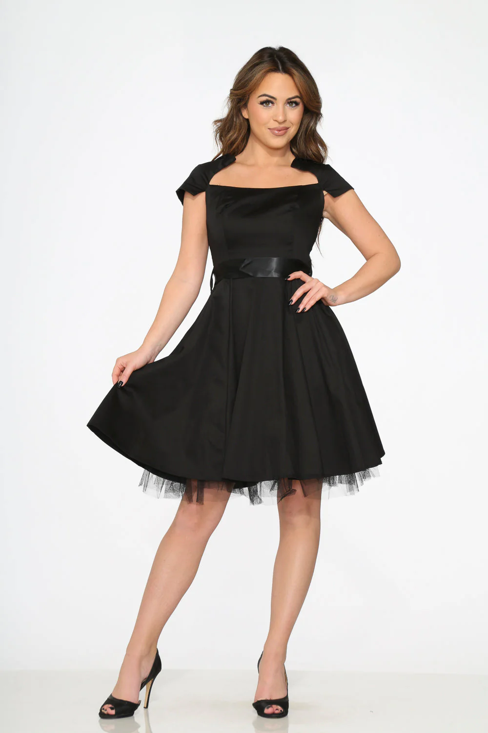 Black Swing Dress - Olabens