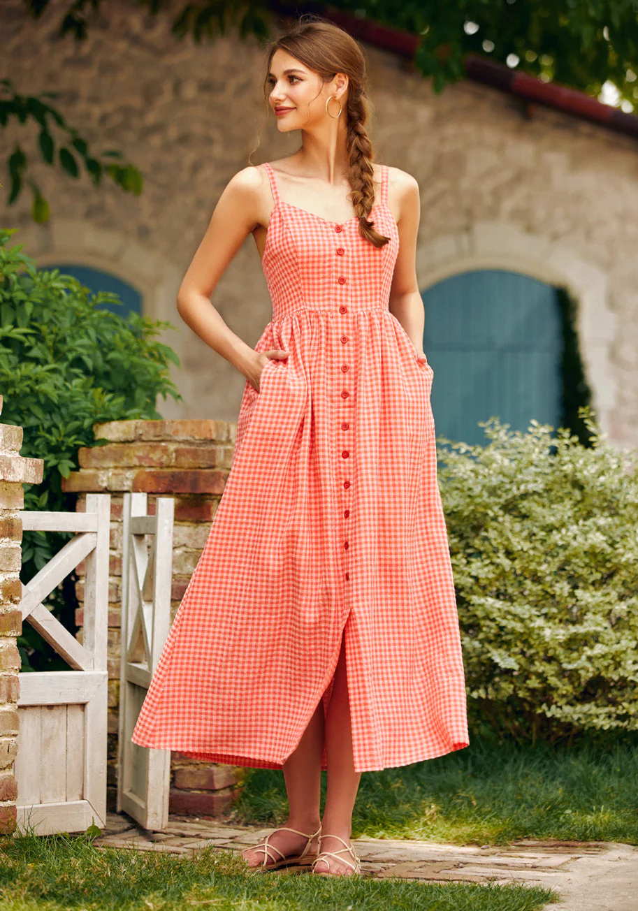 Quite Clearly Charismatic Midi Dress - Olabens