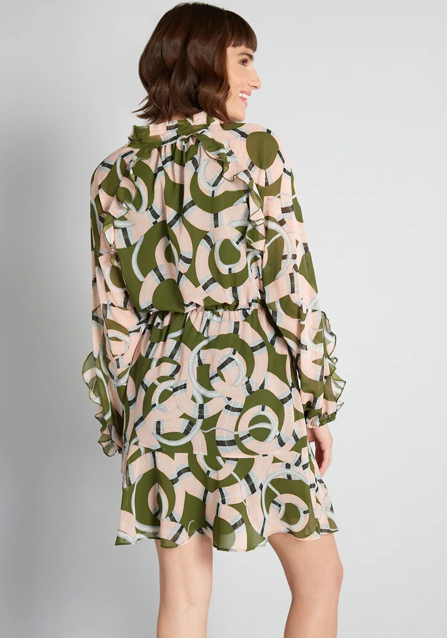 Medusa Moments Mini Dress - Olabens